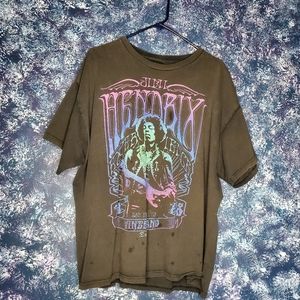 Vintage thrifted Jimi Hendrix tee